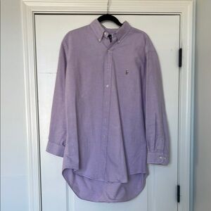 Ralph Lauren Lavender Men's Button Down Shirt